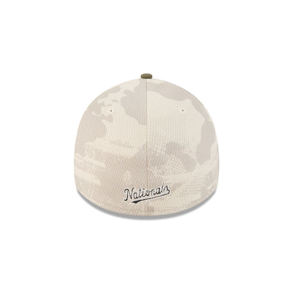 Washington Nationals Armed Forces Day 2025 39THIRTY Stretch Fit Hat