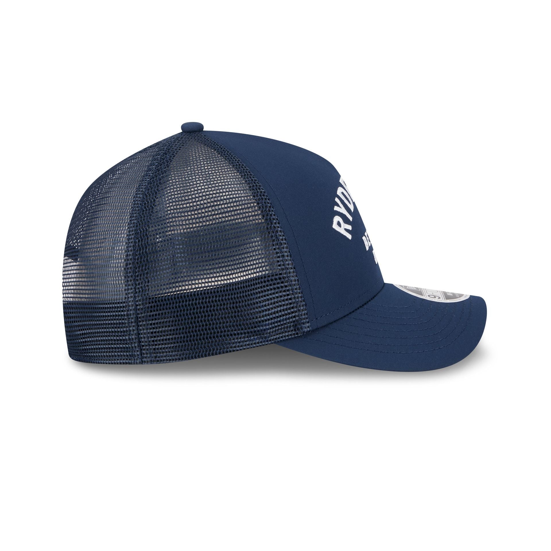 2025 Ryder Cup Minimalist Navy 9FORTY M-Crown A-Frame Trucker Hat