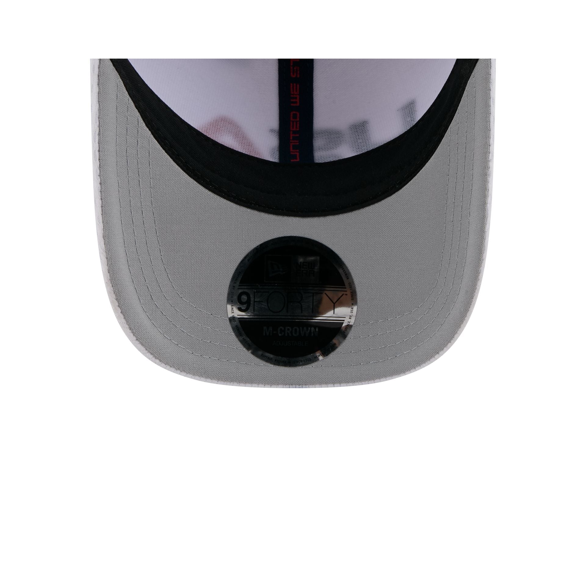 2025 Ryder Cup Team USA White 9FORTY M-Crown Snapback Hat