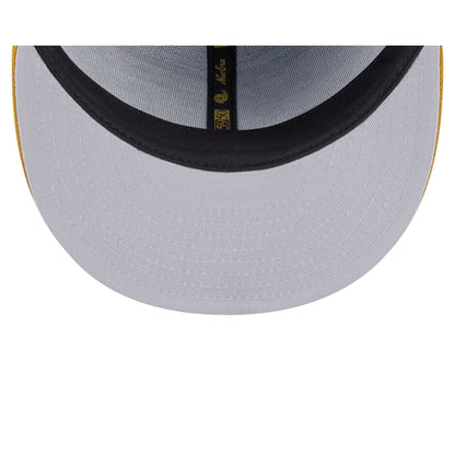 Arizona Diamondbacks Metallic Gold Logo 59FIFTY Fitted Hat