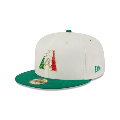 Arizona Diamondbacks Beaded Linen 59FIFTY Fitted Hat