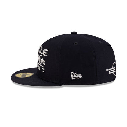 2025 Miami Race Oracle Red Bull Racing Metallic Navy 59FIFTY Fitted Hat